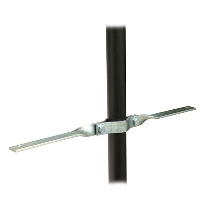 Double bras de force acier pour tube de 48mm, CMU 12kg 