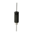 Reutlinger 30SV M10 mâle (3mm, CMU 102Kg), noir
