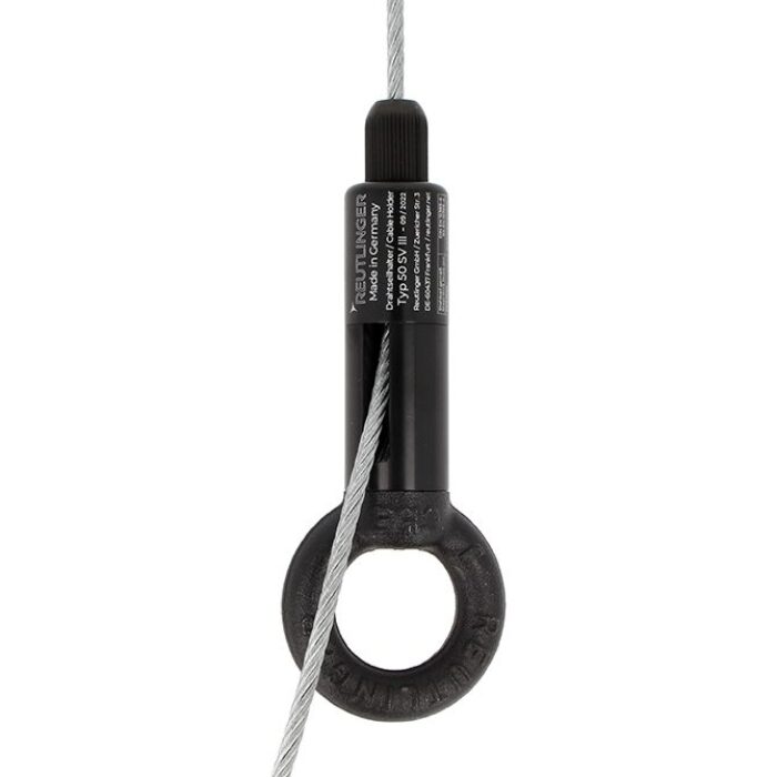 Reutlinger 50SV II ZW avec œillet entrée sur le coté (4mm , CMU 80Kg) (5mm , CMU 130Kg)