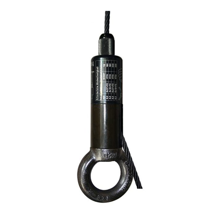 Reutlinger 80SV II avec œillet entrée sur le coté (6mm - 190Kg) (8mm - 330Kg)