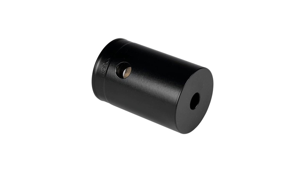 COUPLER 600 FEMALE-12MM HOLE L=75 RAL 9005