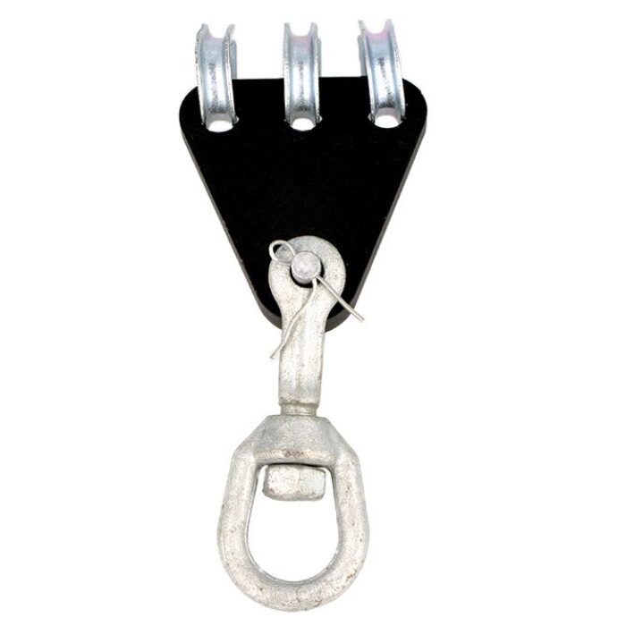 Swivel CLEW 3-Weg 500kg, mit 5 mm Seilkausche