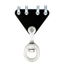 Swivel CLEW 4-Weg 1000kg, mit 6 mm Seilkausche