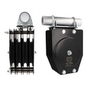 Poulie standard 150mm (quadruple rainure) (pour corde)