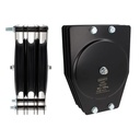 Poulie standard 180mm (triple rainure) (pour corde)