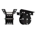 Poulie charge lourde 100mm (triple rainure) (pour câble)