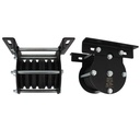 Poulie charge lourde 100mm (quintuple rainure) (pour câble)