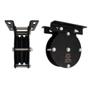 Poulie charge lourde 150mm (double rainure) (pour câble)