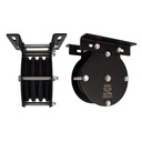Poulie charge lourde 150mm (triple rainure) (pour câble)