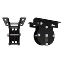 Poulie charge lourde 100mm (double rainure) (pour corde)