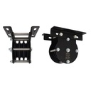 Poulie charge lourde 100mm (triple rainure) (pour corde)