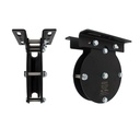 Poulie charge lourde 150mm (simple rainure) (pour corde)