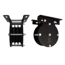 Poulie charge lourde 150mm (triple rainure) (pour corde)