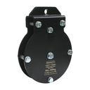 Support auvent pour simple poulie charge lourde, 200mm