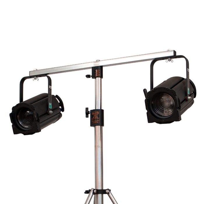 Barre pour barre en T à 2 projecteurs, SANS tête pour pied