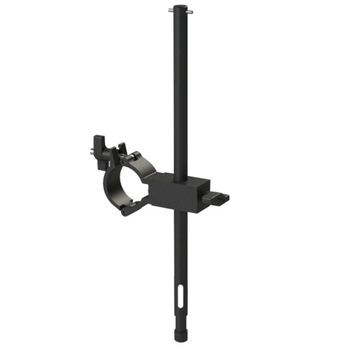 Bras rallonge 400cm pour spigot 16mm avec collier charge super légère (T5812501), CMU 10kg, noir