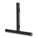 T modulaire 500mm en tube de 48-51mm, livré avec 2 goupilles à écrou CCS6-604, noir