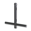 T modulaire 500mm passant en tube de 48-51mm, livré avec 2 goupilles à écrou CCS6-604, noir