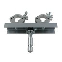 Support structure MINCE 30mm sur spigot 28mm inclinable (+/- 16°), entraxe 150-250mm, CMU 200kg