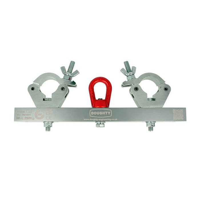 Support structure SOLID avec œillet rouge 27x39mm, entraxe 207-339mm, CMU 250g