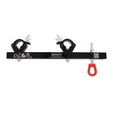 Support structure de suspension entraxe 239-433mm, CMU 250 kg, noir