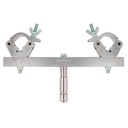 Adaptateur pour structure multi taille sur un spigot 28mm, CMU 250kg, argent