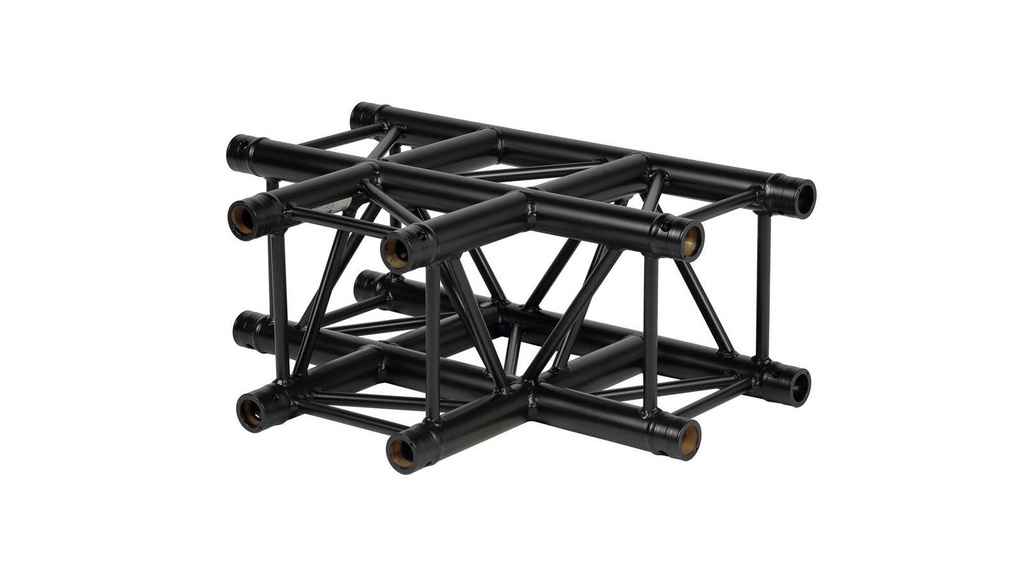 [PC-H30V-C017-RAL9005] SQUARE H30 3-WAY CNR T-JOINT  , RAL9005