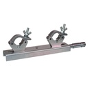 Support structure échelle MINCE 30mm sur spigot de 28mm, entraxe 150-250mm
