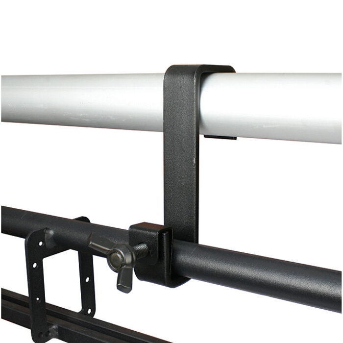 Six-Track crochet en S pour tube de 48-51mm et tube de 25mm, noir