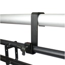 Six-Track crochet en S pour tube de 48-51mm et tube de 25mm, noir