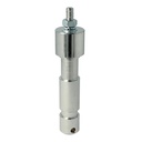 Spigot 28mm avec filetage M12, acier, spéc. EURO
