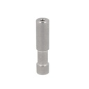Spigot 16mm à pas de vis M12, aluminium