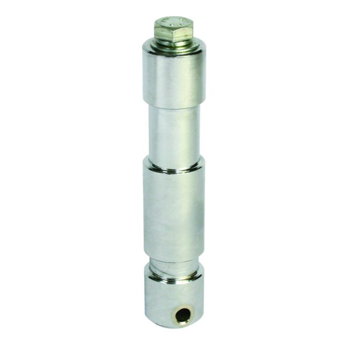 TV-Zapfen 28mm mit Aufnahme für M12 Schraube, Aluminium, lang