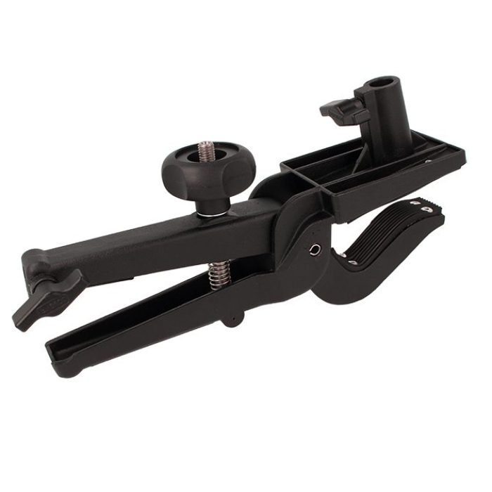 Pince LARGE GAFFER avec 2 récepteurs pour spigot 16mm