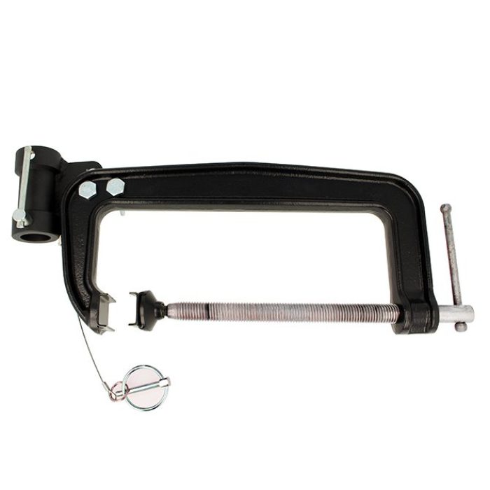 G-Clamp Höhe 250mm mit DUAL POSITION, Aufnahme für 28mm TV-Zapfen 29mm RECEIVER