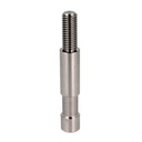 Spigot enclenchement 16mm avec vis 3/8", acier