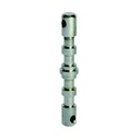 Spigot GRIP 16mm sur 16mm, aluminium