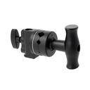 Tête de pression 65mm avec spigot de 16mm, noir