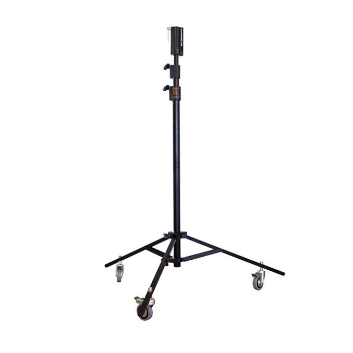 BABY HI-ROLLER Teleskopstativ Schwarz 1.28 - 3.14m, WLL 30kg