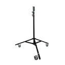 Pied JUNIOR ROLLER 147-350m, CMU 40kg, noir