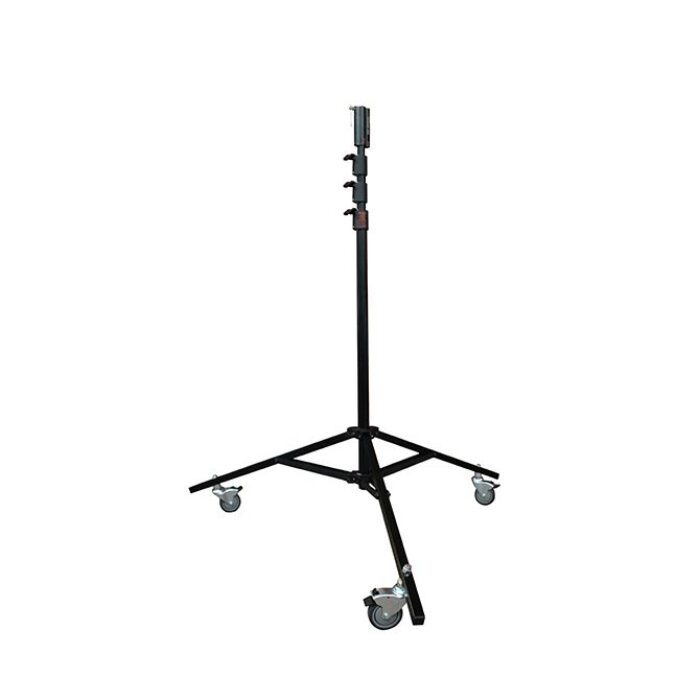 JUNIOR HI-ROLLER Teleskopstativ Schwarz 1.53 - 4.61m, WLL 40kg