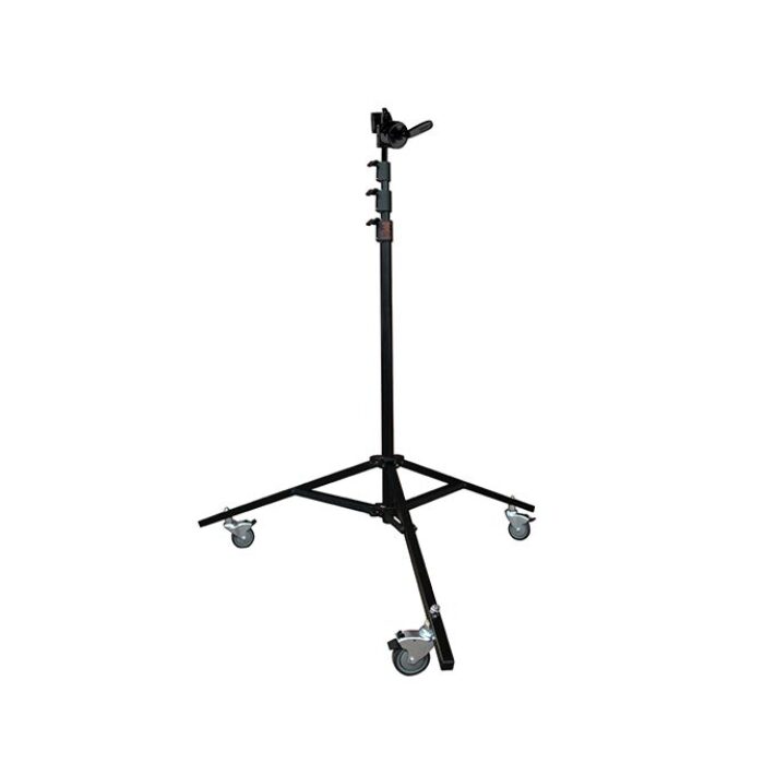 Pied ROLLER OverHaed 153-461cm avec roues, max. 40kg, noir
