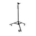 Pied HI-ROLLER OverHaed 189-637cm avec roulettes, CMU max. 40kg, noir