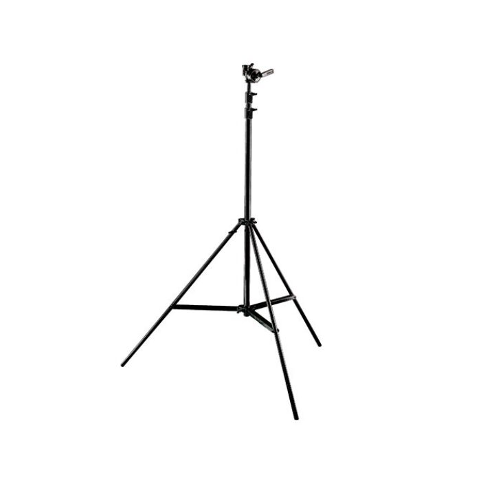 WIDE BASE OverHaed Teleskopstativ Schwarz 1.83 - 5.12m, max. 40kg, breite Basis