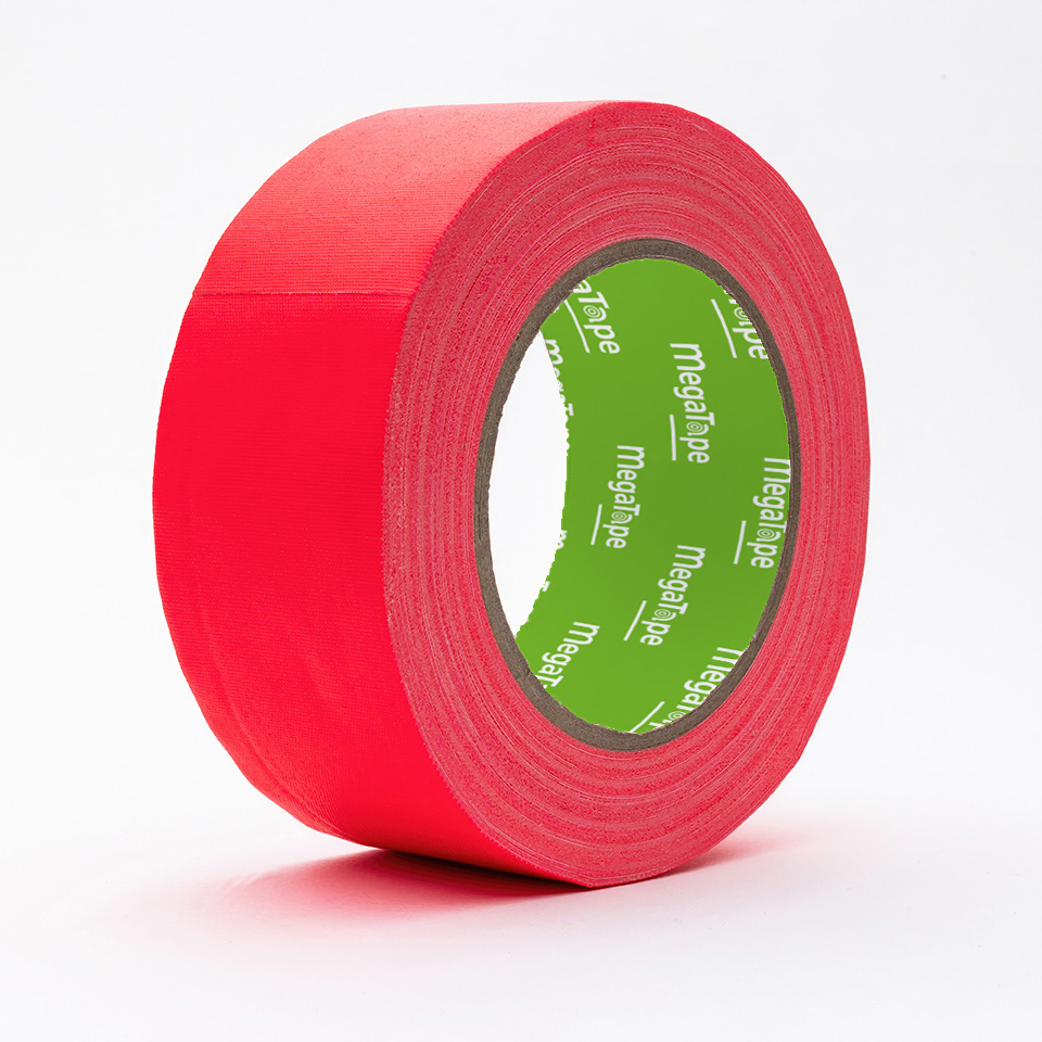 [UMK10003187] Megatape UT120 Beschreibbares fluor Gaffer-Band 25 mm x 25 m, Pink