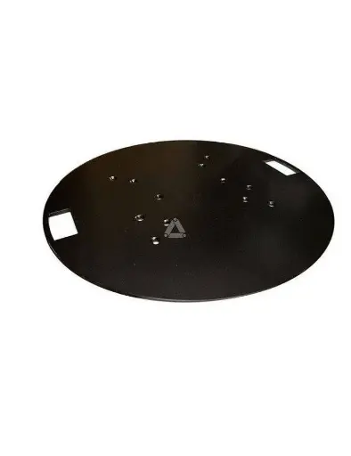 [BASE-30-40-RS-BC] BASE STEEL 30-40 800X10MM ROUND BLACK COATED