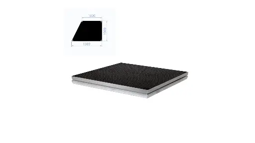 [SM-D-T-7L] TOPLINE DECK 150X100X100CM LEFT