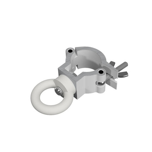 [CLP-P437-10] CLAMP WITH EYE NUT - SWL 160KG FOR 32-35MM TUBE, BOX 10 PCS