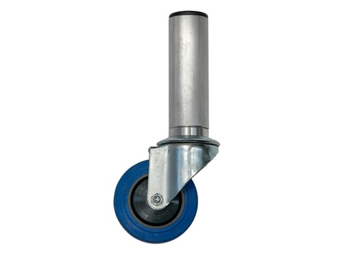 [SM-L-030-CAS-01] SINGLE LEG WITH CASTOR H=30CM