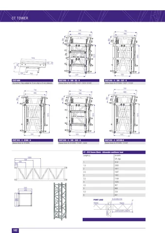 [C52T-010-4-B/S100-0] C TOWER SLEEVEBL.4WAY B100/S10